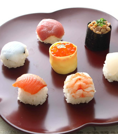 七五三手まり寿司の写真