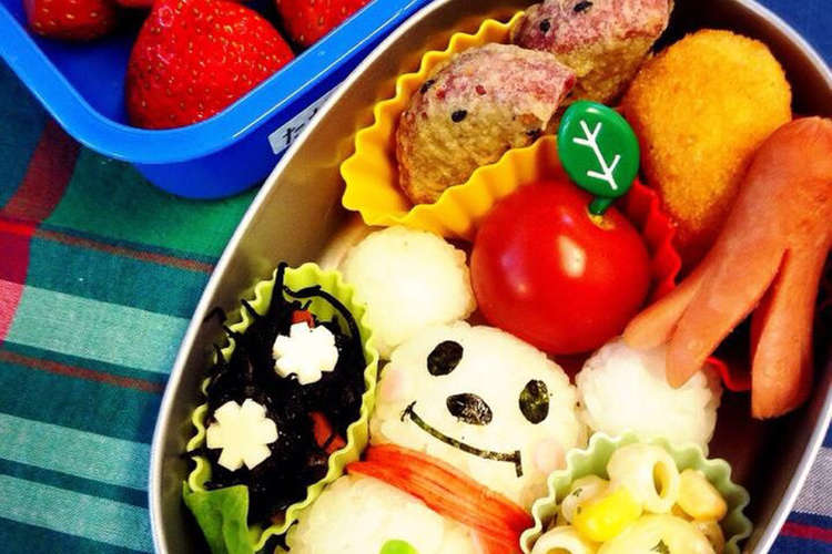 ミッキー雪だるま キャラ弁 レシピ 作り方 By とちおとめ クックパッド