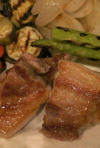 豚肉と野菜のグリル