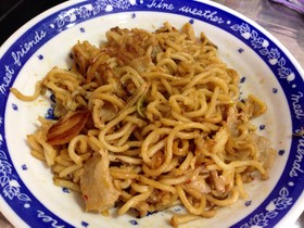 豚キムチ焼きラーメン