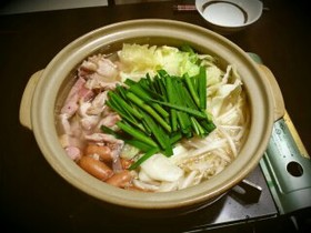 簡単スタミナ鶏鍋★