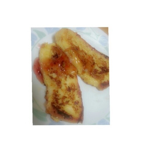 苺ジャムフレンチトースト*´･ω･｀*