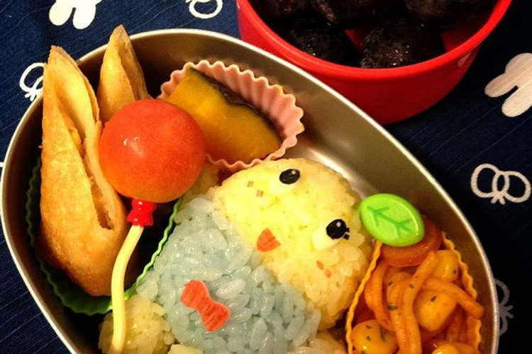 ふなっしー キャラ弁 レシピ 作り方 By とちおとめ クックパッド