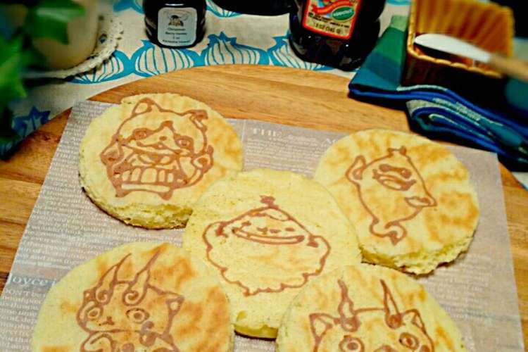 なぞるだけ Hmで簡単キャラホットケーキ レシピ 作り方 By Akitchen クックパッド