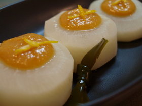 正統派和食。ふろふきだいこん