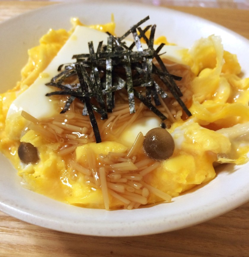 ふわふわ卵の絹豆腐 by らみ＊ 【クックパッド】 簡単おいしいみんなのレシピが357万品