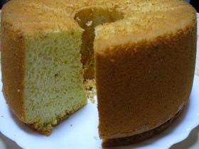 ☆バナナシフォンケーキ