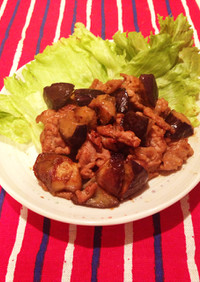 ご飯が進む！ナスと豚しゃぶ肉の味噌炒め