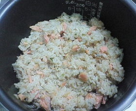 簡単!鮭ごはん
