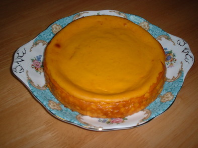 かぼちゃのチーズケーキの写真