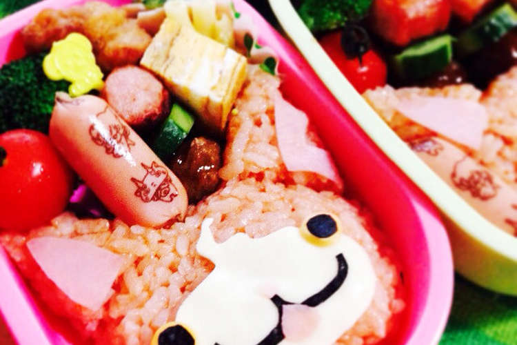 妖怪ウォッチの簡単キャラ弁 ジバニャン レシピ 作り方 By Thymama クックパッド 簡単おいしいみんなのレシピが366万品