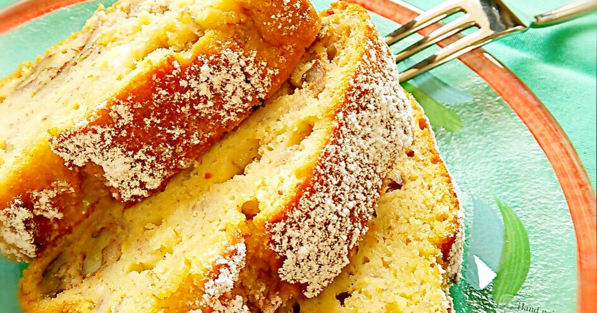 亜麻仁バナナブレッドのレシピ