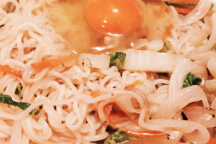 うまかっちゃんで焼きラーメン レシピ 作り方 By 空ちっく クックパッド 簡単おいしいみんなのレシピが352万品