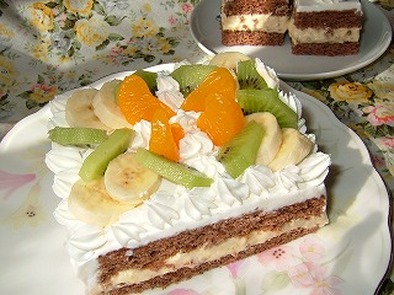 フルーツケーキ～バナナクリーム～の写真
