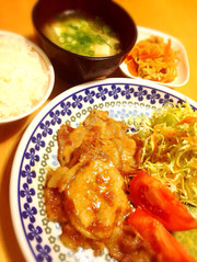 豚の生姜焼き♪甘めで子供受け抜群〜♡の写真