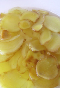 簡単、冷え性対策の生姜シロップ