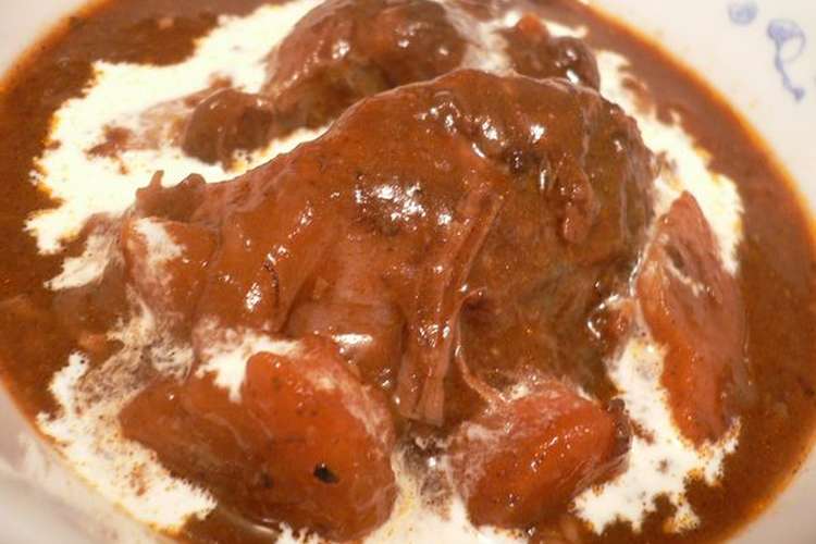 美味しんぼの牛すね肉の赤ワイン煮込み レシピ 作り方 By のりしおけいな クックパッド