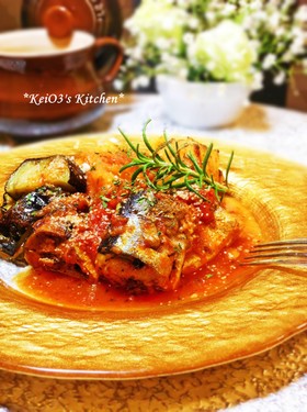 骨ごと食べましょ✿サンマのトマト煮✿