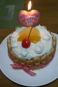 1歳の誕生日ケーキ☆