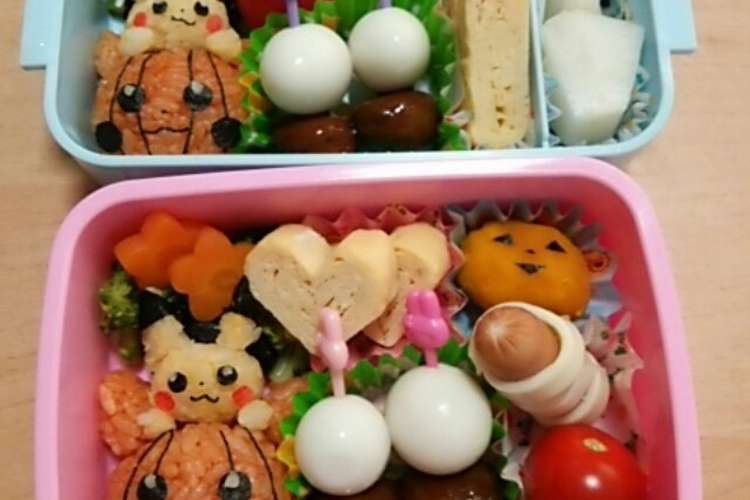 キャラ弁 ピカチュウ ポケモン レシピ 作り方 By かのこ714 クックパッド 簡単おいしいみんなのレシピが355万品