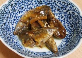 骨ごと鯵のさっぱり煮(圧力鍋)