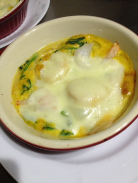 ダイエット夕食20日目豆腐と豆乳グラタン