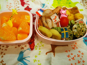 「保育園の遠足」 3歳のお弁当