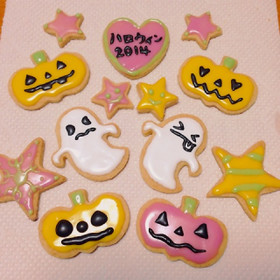 ハロウィン☆アイシングクッキー(卵なし)