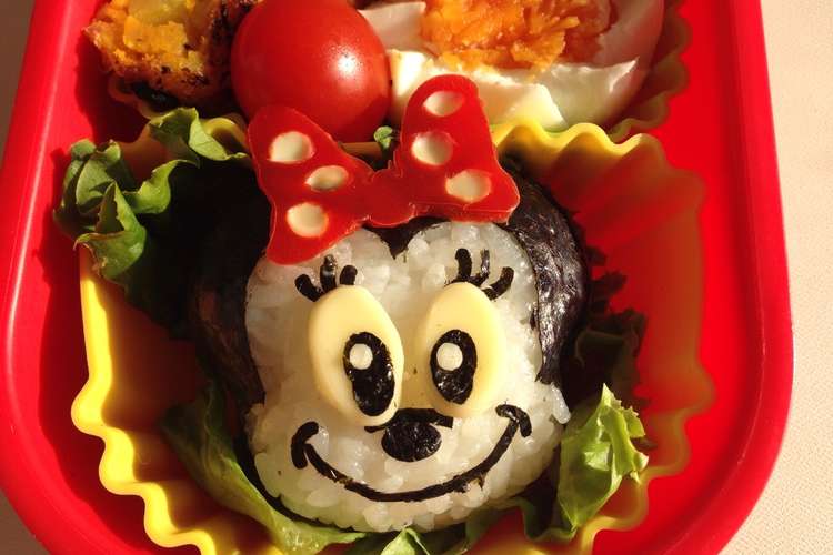 キャラ弁 ミニーちゃん レシピ 作り方 By Nacciolina クックパッド 簡単おいしいみんなのレシピが367万品