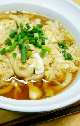 ふわふわ玉子のあったかうどん