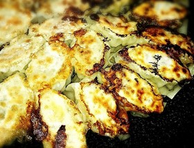 めちゃ旨っ♪我が家の白菜の焼き餃子