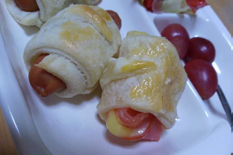 冷凍パイシートの全卵使用でおかずパン レシピ 作り方 By またぁちゃん クックパッド