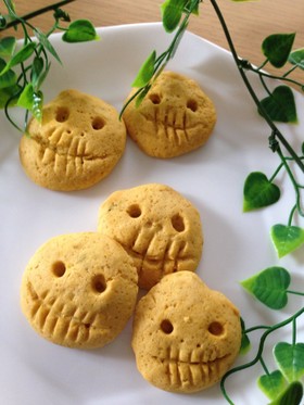 ジャックのハロウィン❤︎かぼちゃクッキー