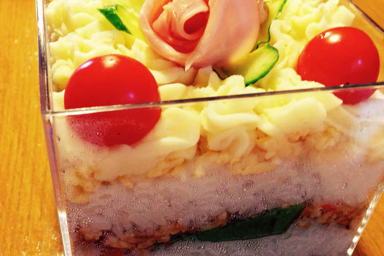 なんちゃってケーキのらぶりぃランチ レシピ 作り方 By みさくおり クックパッド 簡単おいしいみんなのレシピが350万品