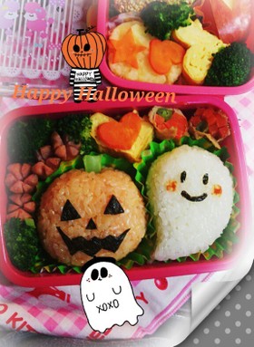 ハロウィンおにぎり 2014