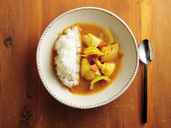 鶏胸肉のスープカレー