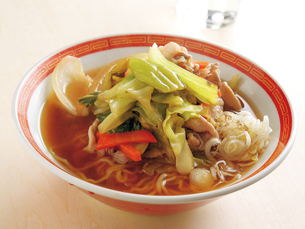 野菜たっぷりラーメン