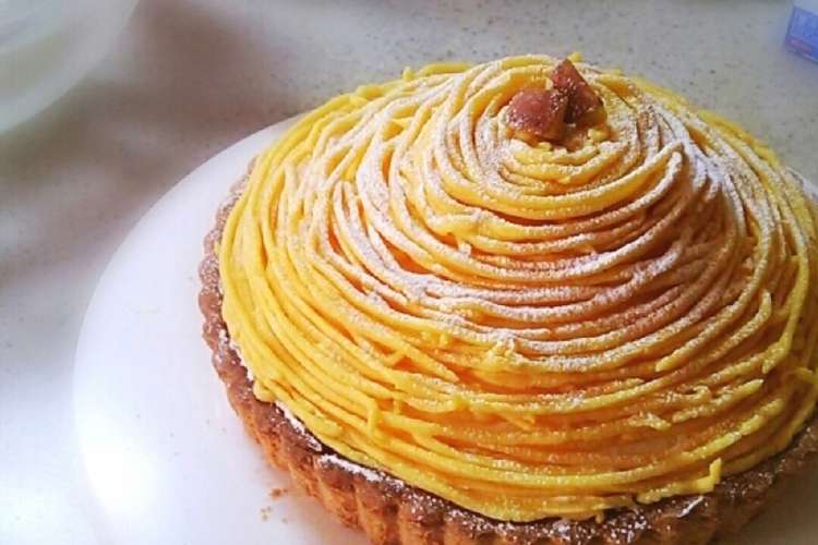 安納芋のモンブランタルト レシピ 作り方 By やまゎわ クックパッド 簡単おいしいみんなのレシピが375万品