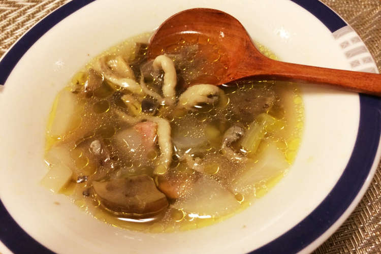 ダイエットに かぶときのこのスープ レシピ 作り方 By Ochoa クックパッド