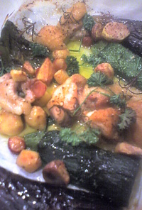 鶏と野菜のオーブン焼き