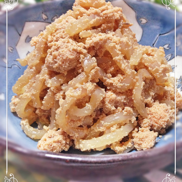 つきこんにゃくの子和え 北海道郷土料理 レシピ 作り方 By 結真は道産子 クックパッド