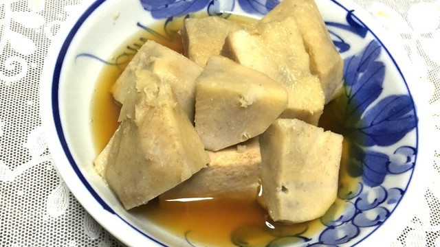 八頭 やつがしら の親芋の煮物 レシピ 作り方 By Outdoorfan クックパッド
