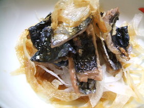 カツオの皮焼き☆ポン酢かけ