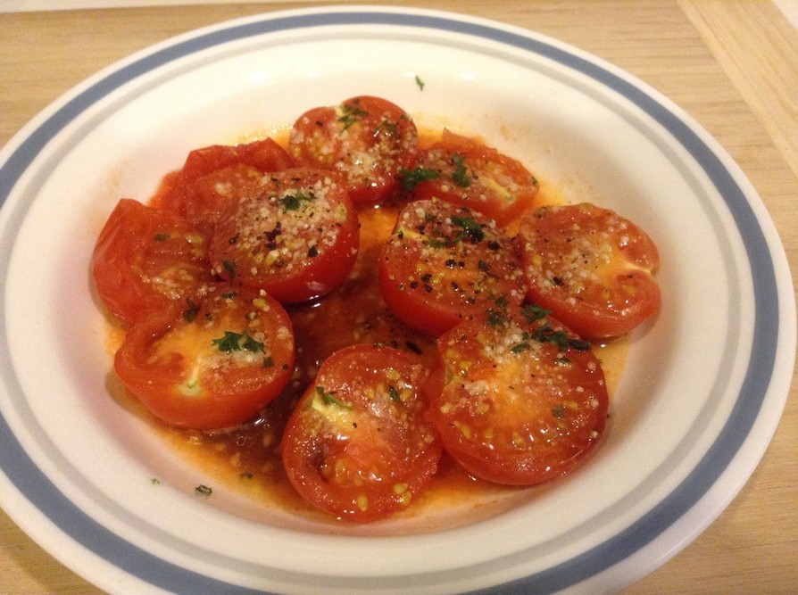 レンジで簡単 ホット☆トマトの画像