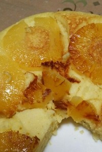 パイナップルのアップサイドダウンケーキ