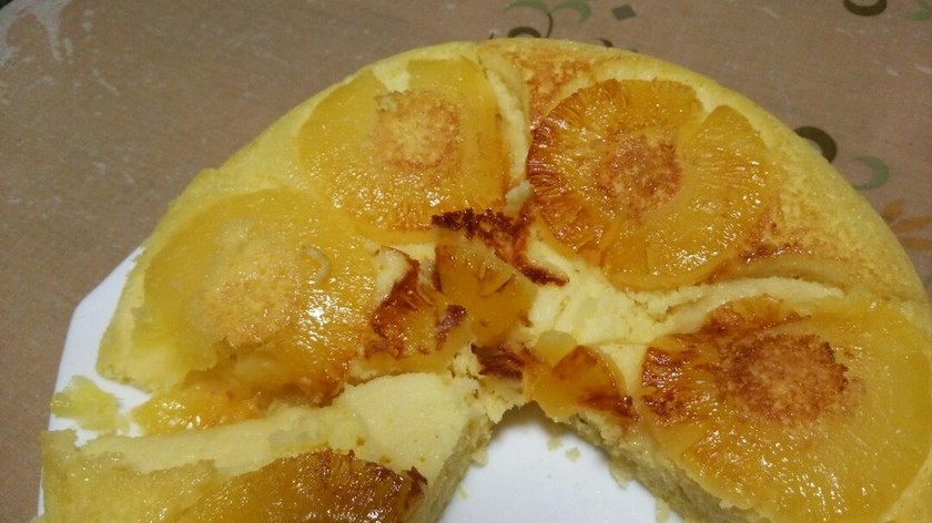 パイナップルアップサイドダウンカップケーキのレシピ