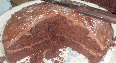 英国ママのレシピ・チョコレートケーキの写真
