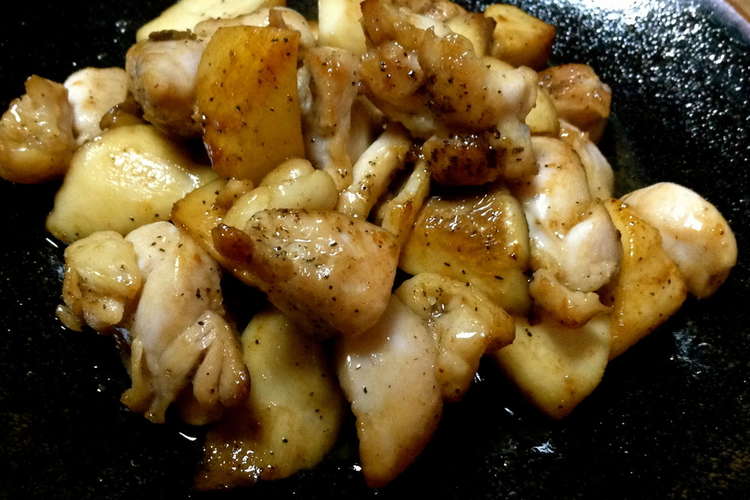 鶏肉とエリンギのバター炒め レシピ 作り方 By Mongome クックパッド 簡単おいしいみんなのレシピが352万品