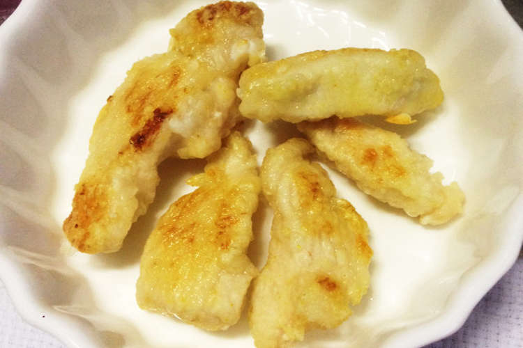 幼児食 鶏むね肉のスティック レシピ 作り方 By ほあちん クックパッド 簡単おいしいみんなのレシピが370万品