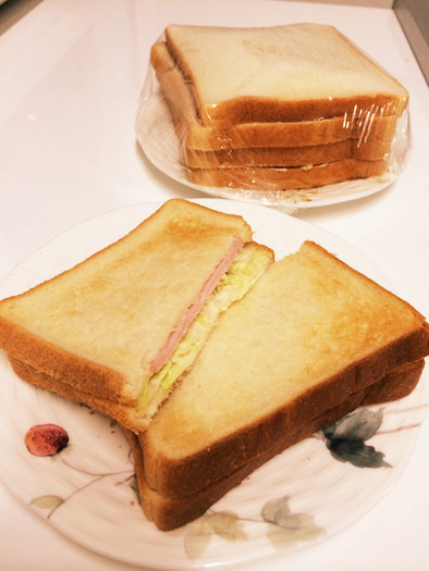 我が家のサンドイッチ★何挟んでも◎の写真